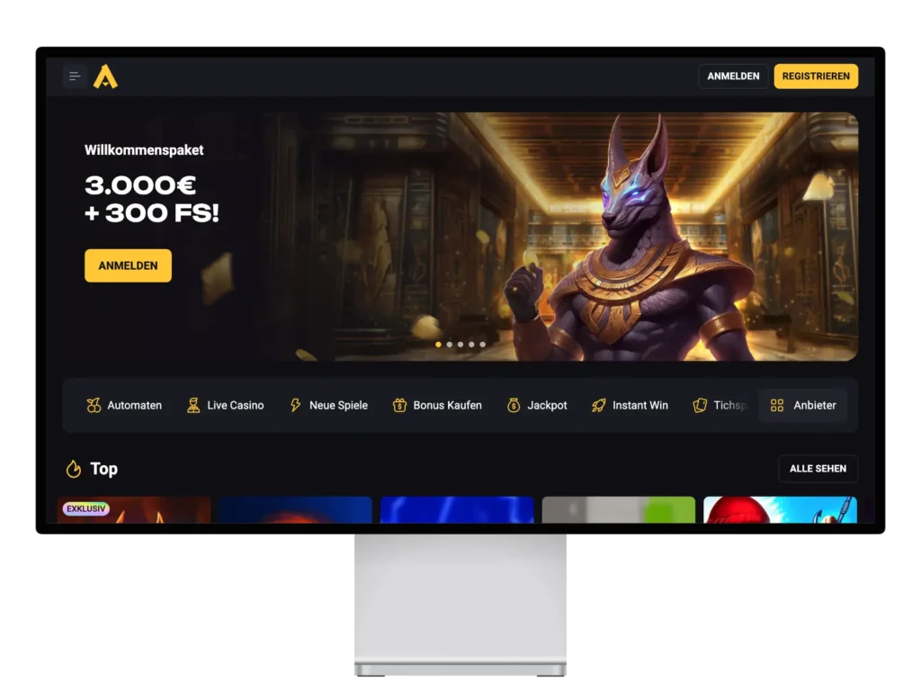 Amonbet Casino Mockup 