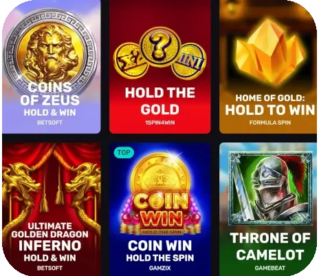 Amonbet Spielautomat hold and win